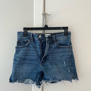 Abercrombie denim shorts